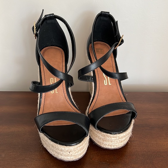 SANTA LOLLA New Espadrille Sandals Heels Size 8 - Picture 7 of 13
